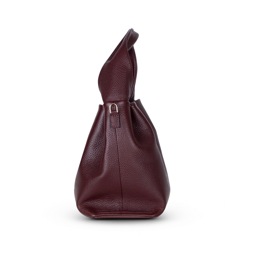 Pebbled Leather Shopper Women's Tote Bag