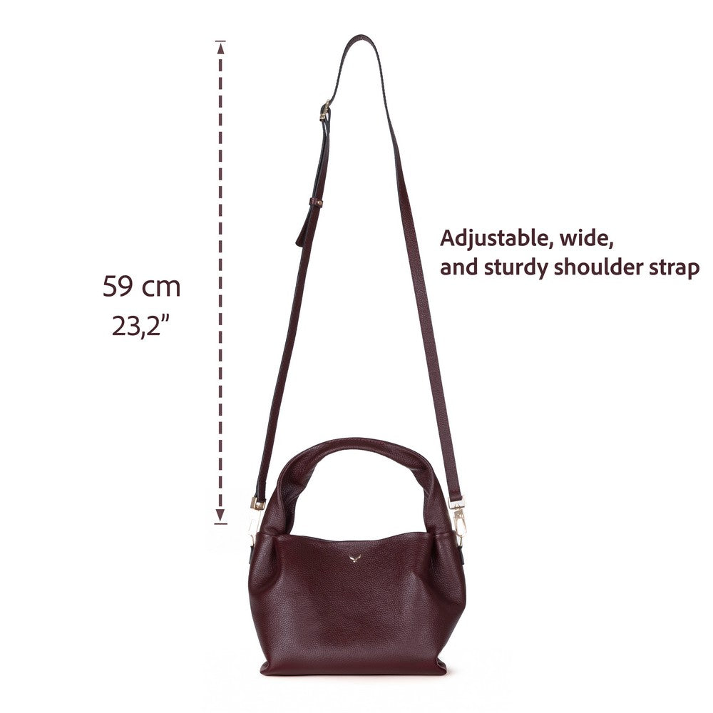 Pebbled Leather Shopper Women's Tote Bag