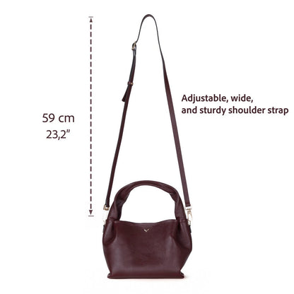 Pebbled Leather Shopper Women's Tote Bag