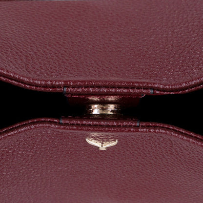 Pebbled Leather Shopper Women's Tote Bag