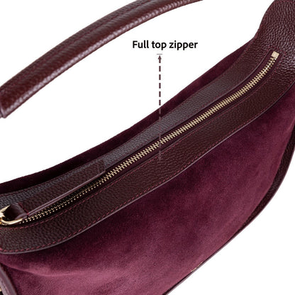 Dolcezza Suede Leather Women's Shoulder Bag