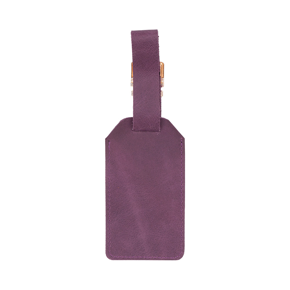 Uno Leather Luggage Tag