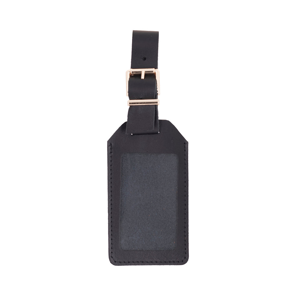 Uno Leather Luggage Tag