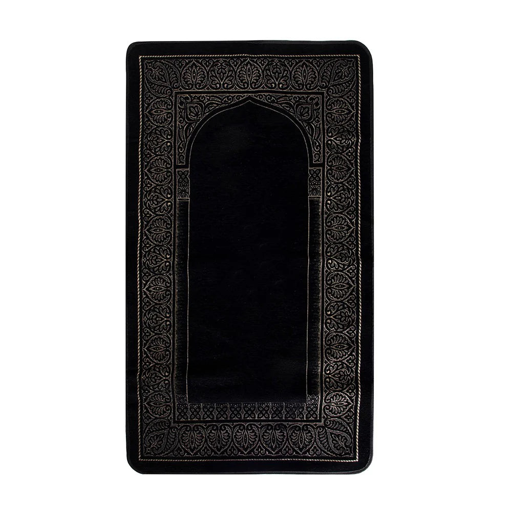 Leather Prayer Rug with Zipper Leather Case