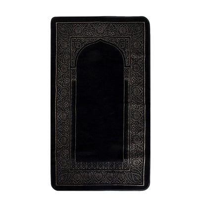 Leather Prayer Rug with Zipper Leather Case
