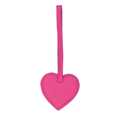Heart Leather Bag Charm - 5-Pack