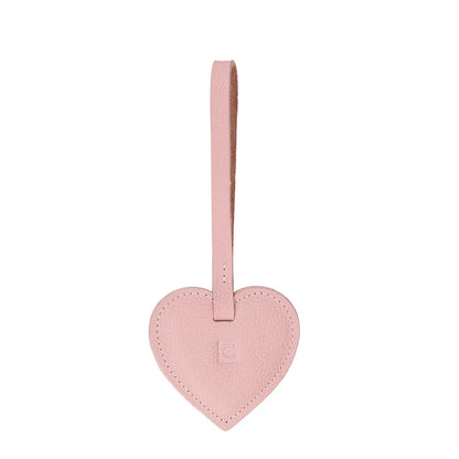 Heart Leather Bag Charm - 5-Pack