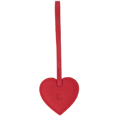 Heart Leather Bag Charm - 5-Pack
