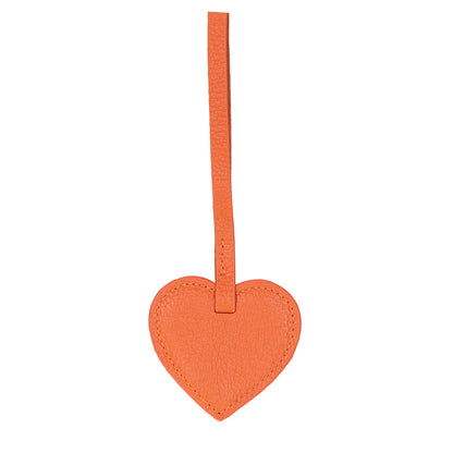 Heart Leather Bag Charm - 5-Pack