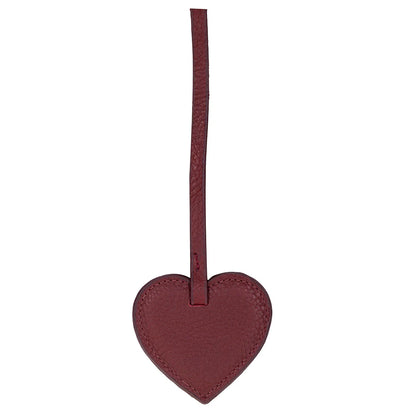 Heart Leather Bag Charm - 5-Pack