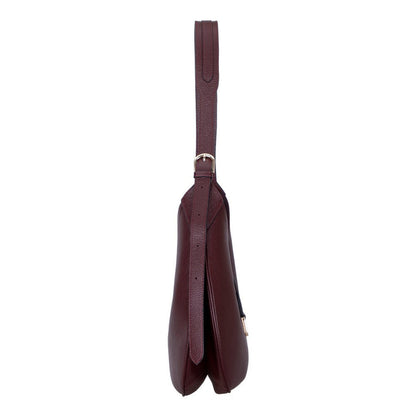 Handcrafted Genuine Leather Crescent Bag - Minimalist Hobo Purse
