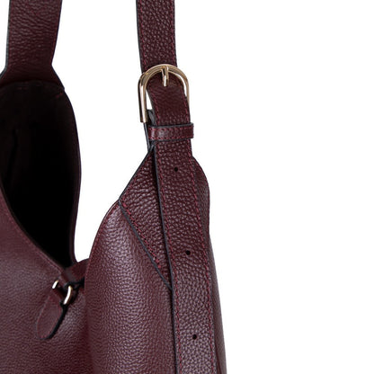 Handcrafted Genuine Leather Crescent Bag - Minimalist Hobo Purse