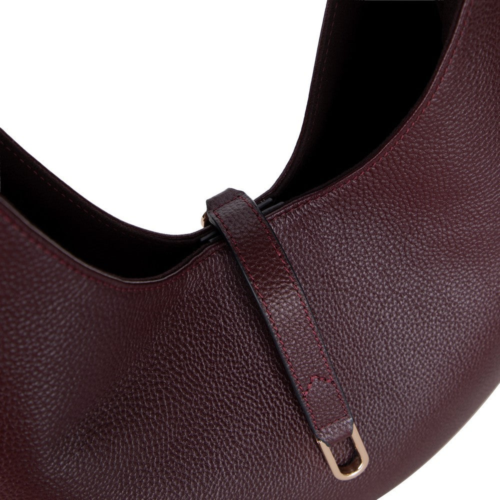 Handcrafted Genuine Leather Crescent Bag - Minimalist Hobo Purse