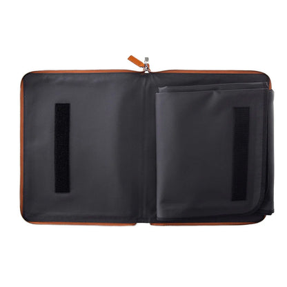 Leather Prayer Rug with Zipper Leather Case