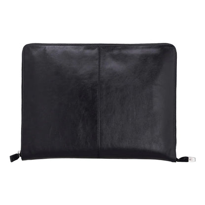 Leather Prayer Rug with Zipper Leather Case