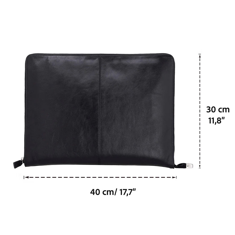 Leather Prayer Rug with Zipper Leather Case
