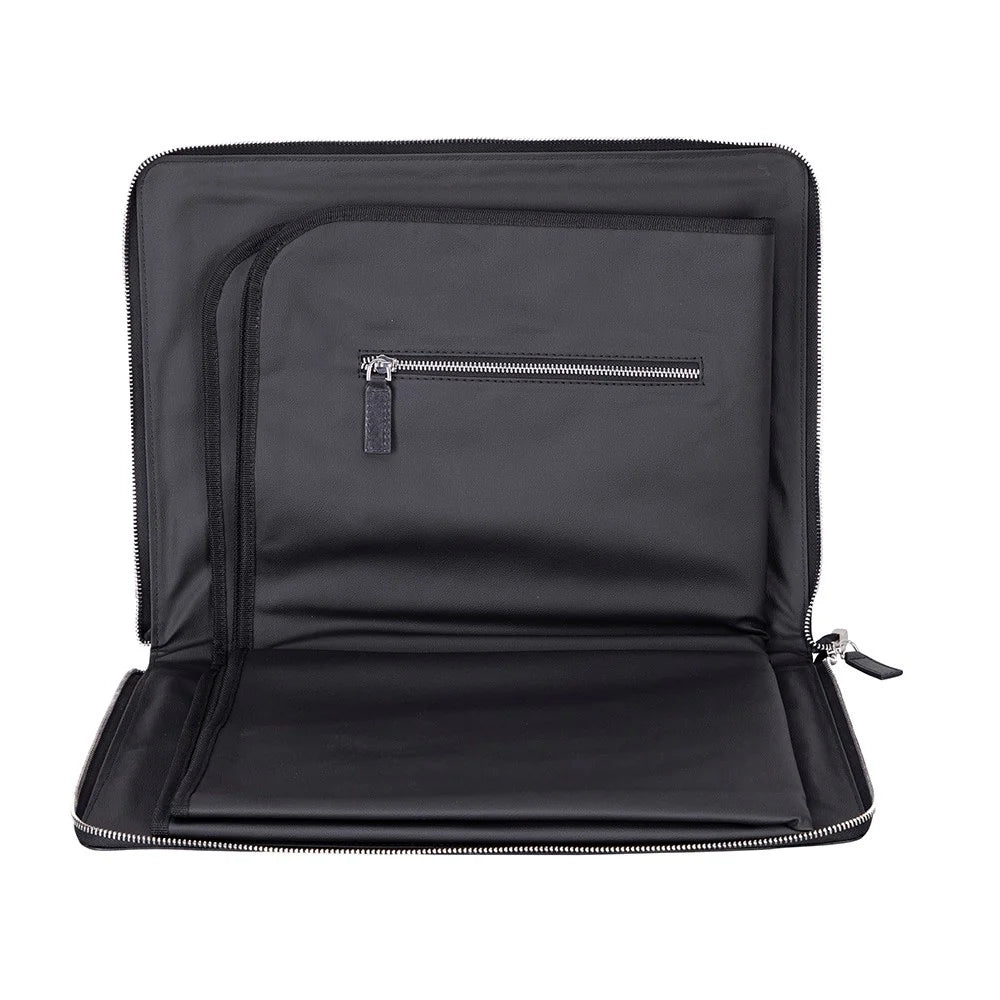 Leather Prayer Rug with Zipper Leather Case