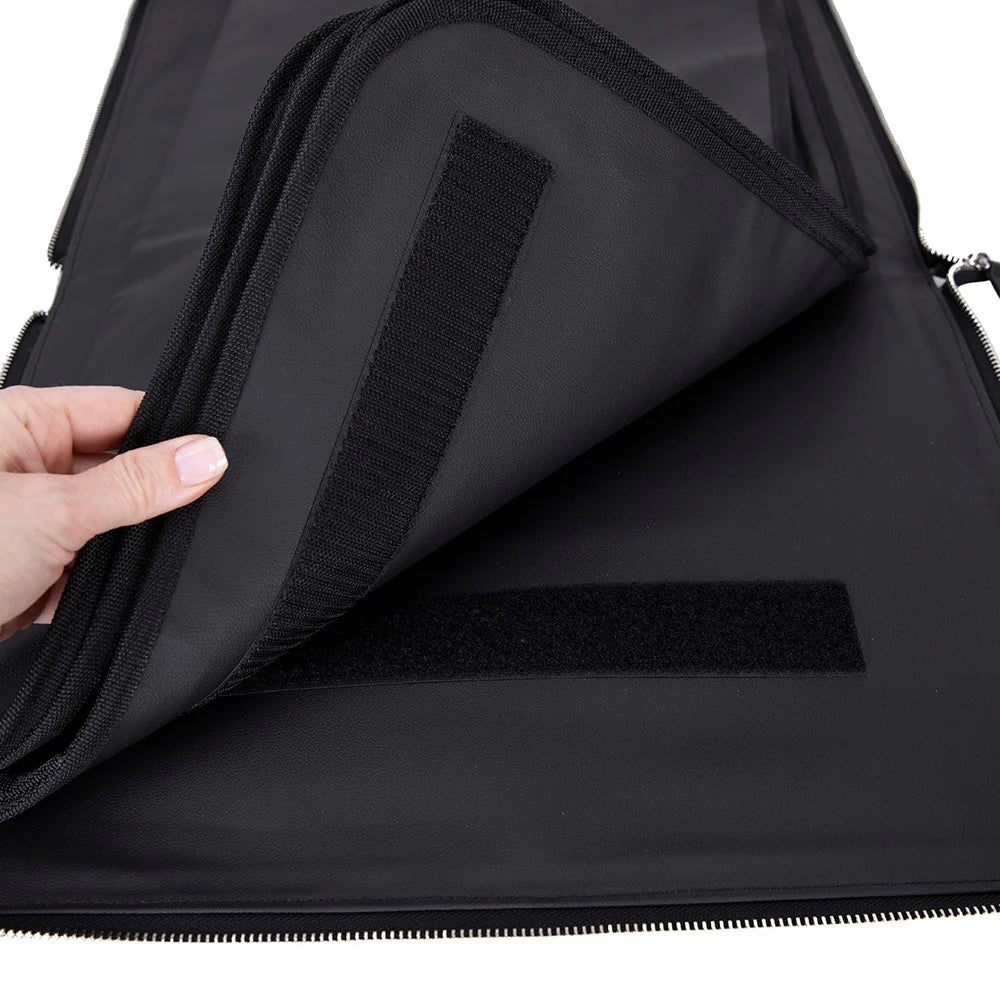 Leather Prayer Rug with Zipper Leather Case