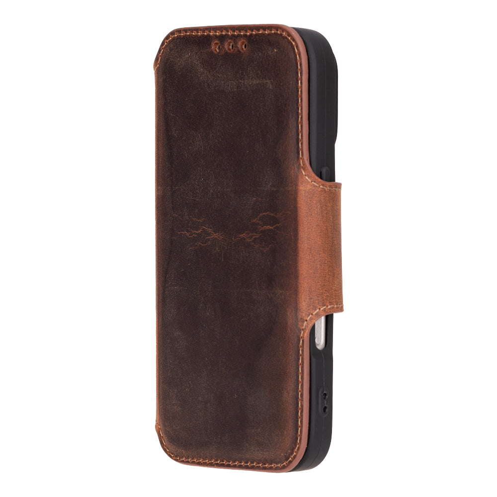 Firenze I Phone 16 Pro Leather Folio Case