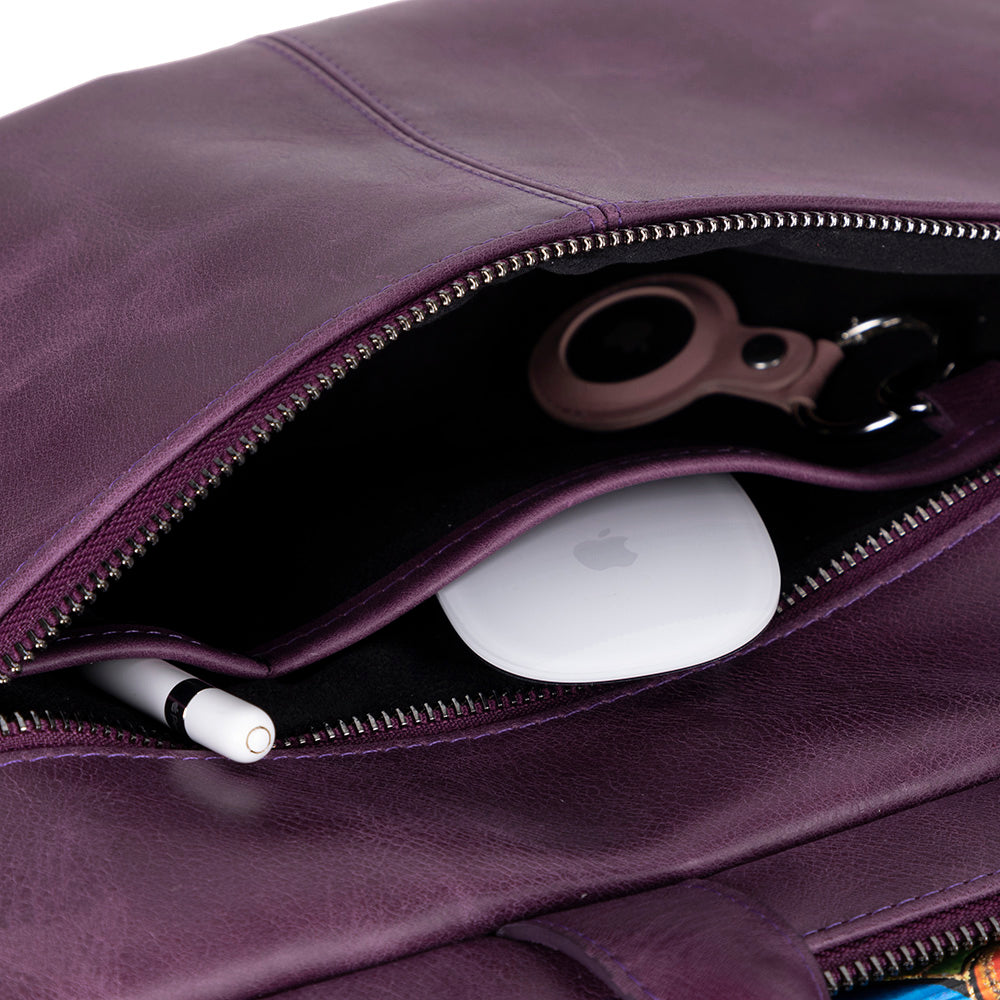 Apollo Geniun Leather Laptop Bag