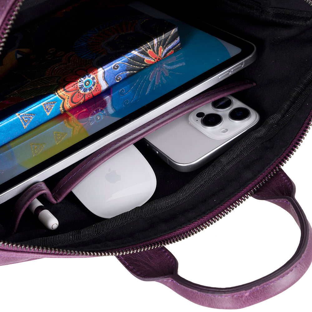 Apollo Geniun Leather Laptop Bag