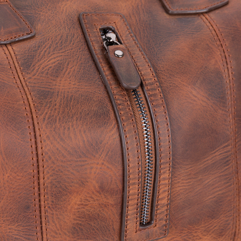 Genuine Leather Weekend Duffel Bag