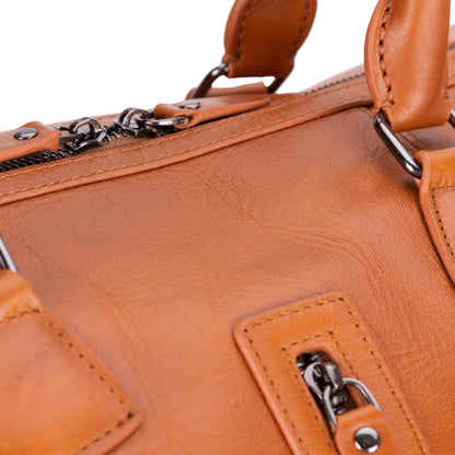 Genuine Leather Weekend Duffel Bag