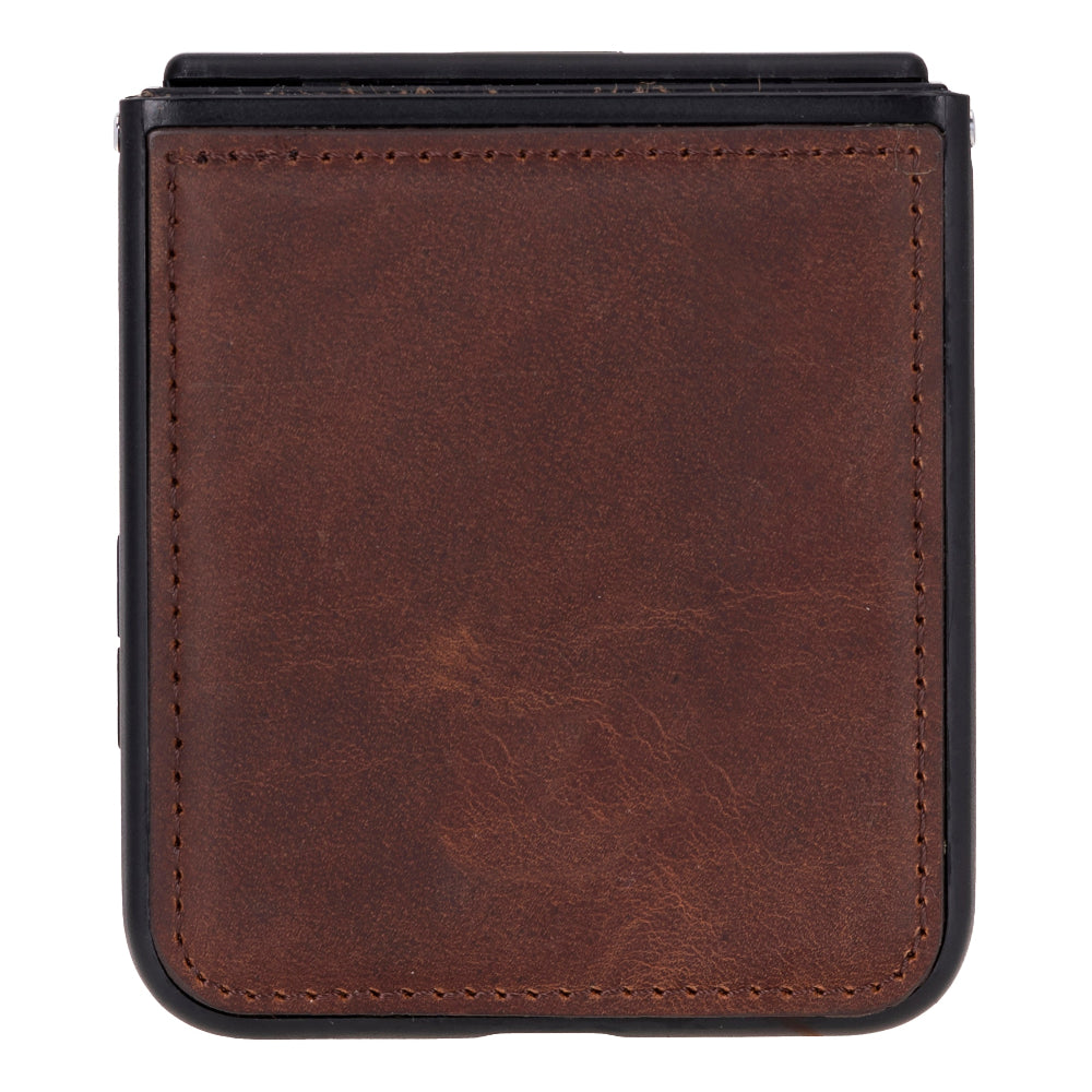Samsung Z Flip 6 Leather Case
