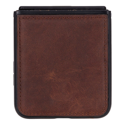Samsung Z Flip 6 Leather Case