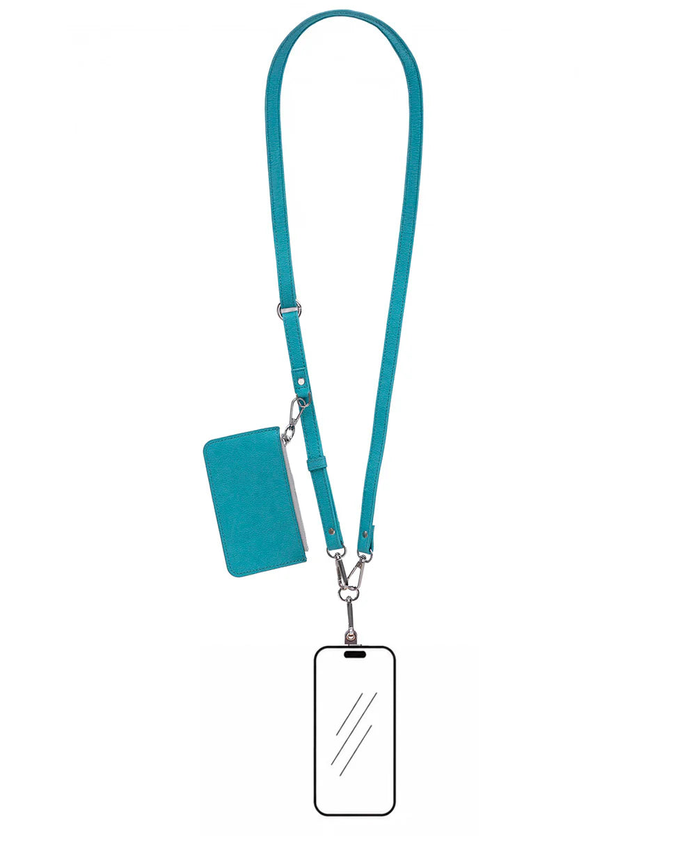 PU Leather Phone Strap Wallet Set Clip-On Crossbody FlexGo