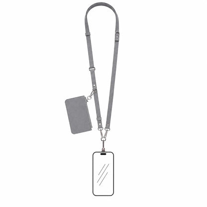 PU Leather Phone Strap Wallet Set Clip-On Crossbody FlexGo