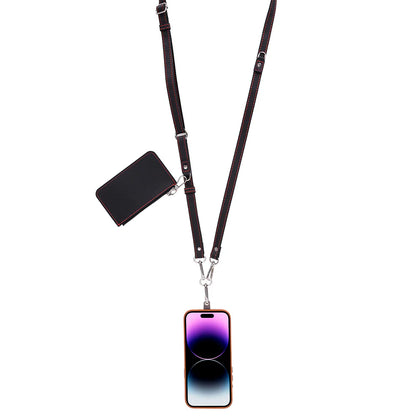 PU Leather Phone Strap Wallet Set Clip-On Crossbody FlexGo