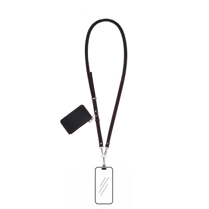 PU Leather Phone Strap Wallet Set Clip-On Crossbody FlexGo