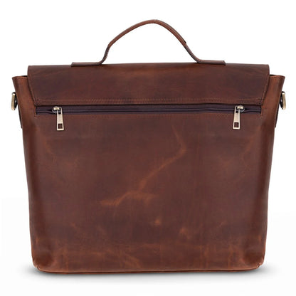 Leather Business Briefcase Laptop Case 13 14 16 17 Inch Valmere