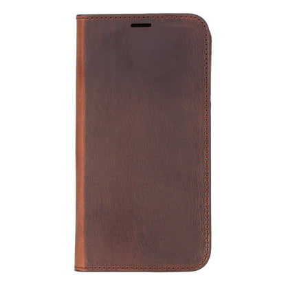 Sonat Leather iPhone 16 Pro Folio Case