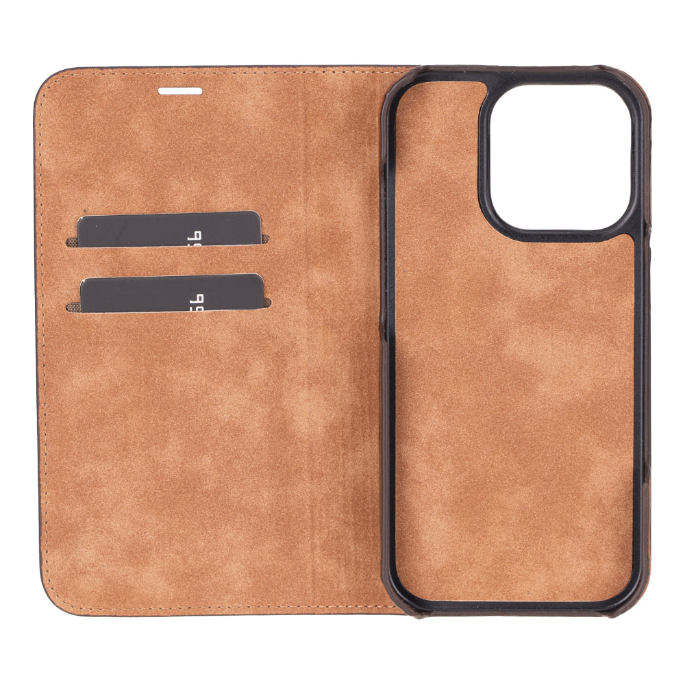 Sonat Leather I Phone 16 Pro Folio Case