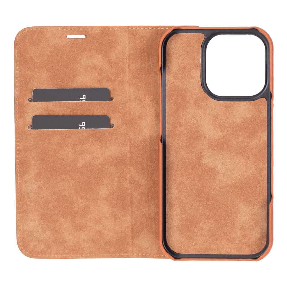 Sonat Leather I Phone 16 Pro Folio Case