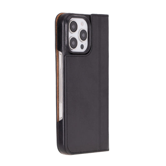 Sonat Leather iPhone 16 Pro Folio Case