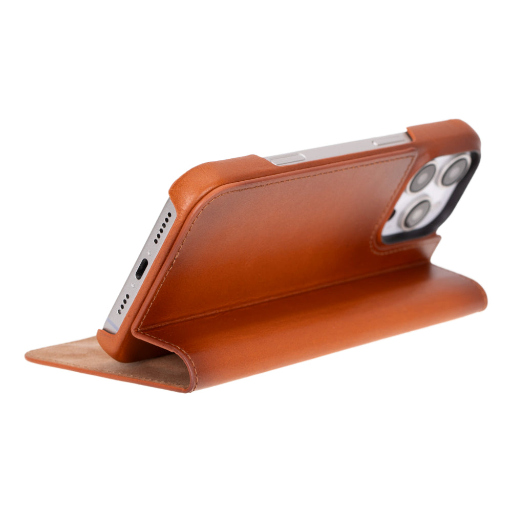 Sonat Leather I Phone 16 Pro Max Folio Case