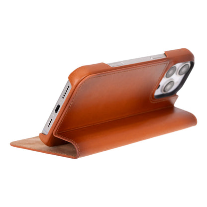Sonat Leather iPhone 16 Pro Max Folio Case