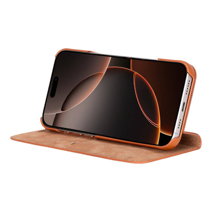 Sonat Leather iPhone 16 Pro Folio Case