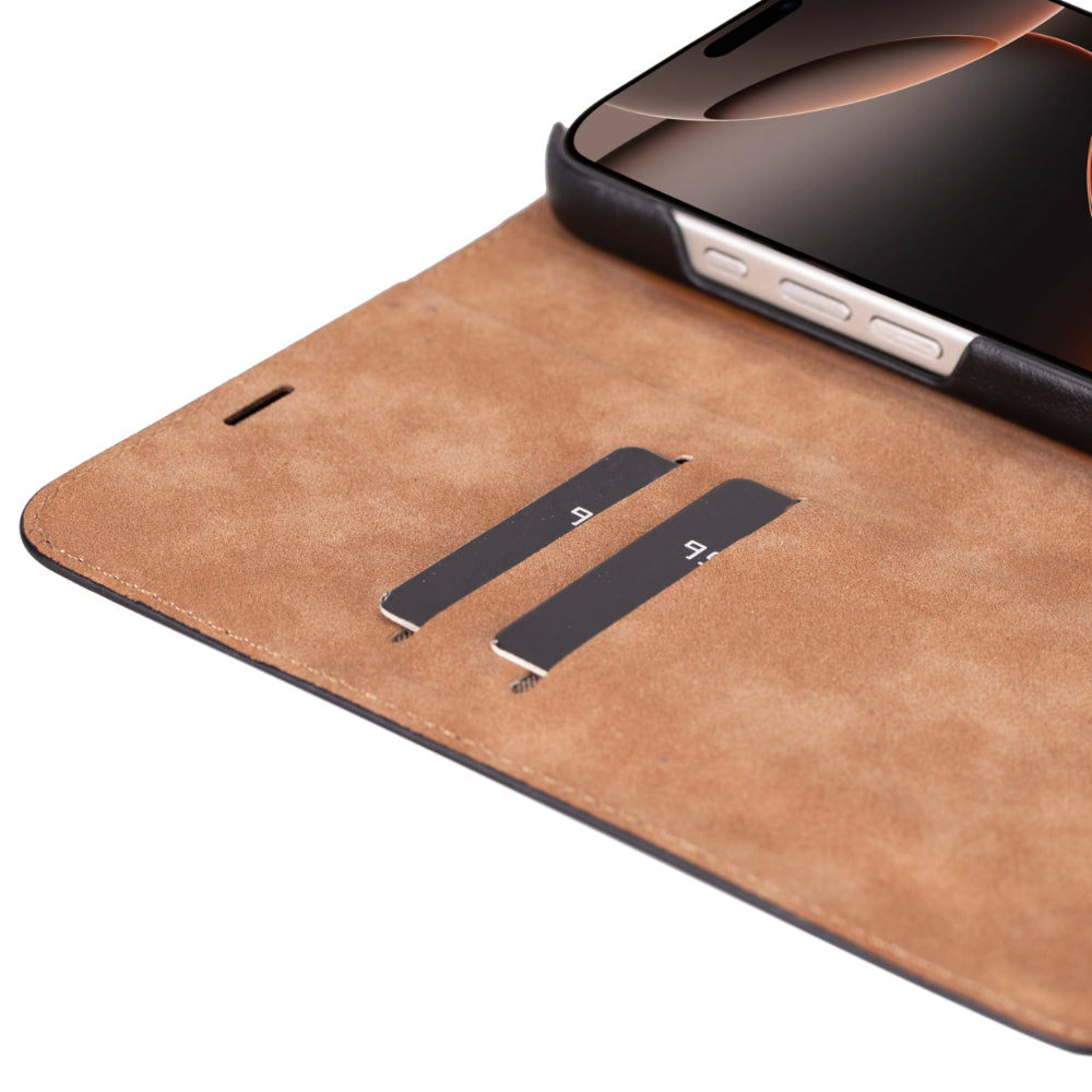 Sonat Leather I Phone 16 Pro Folio Case