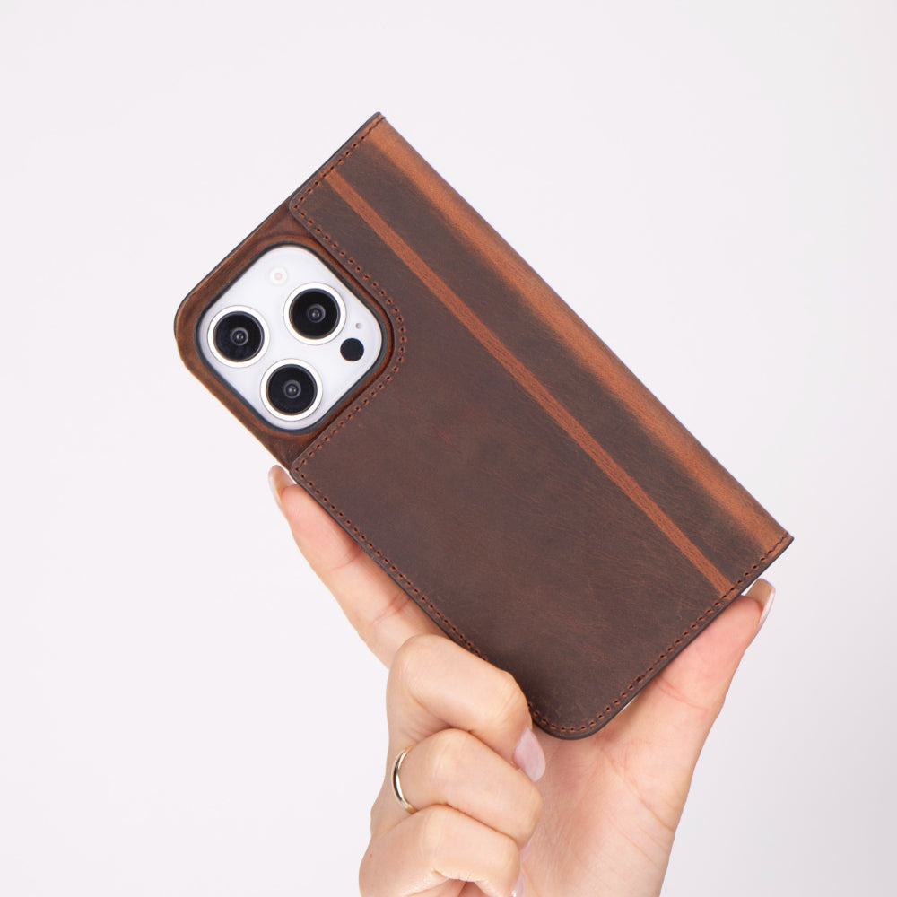 Sonat Leather I Phone 16 Pro Max Folio Case