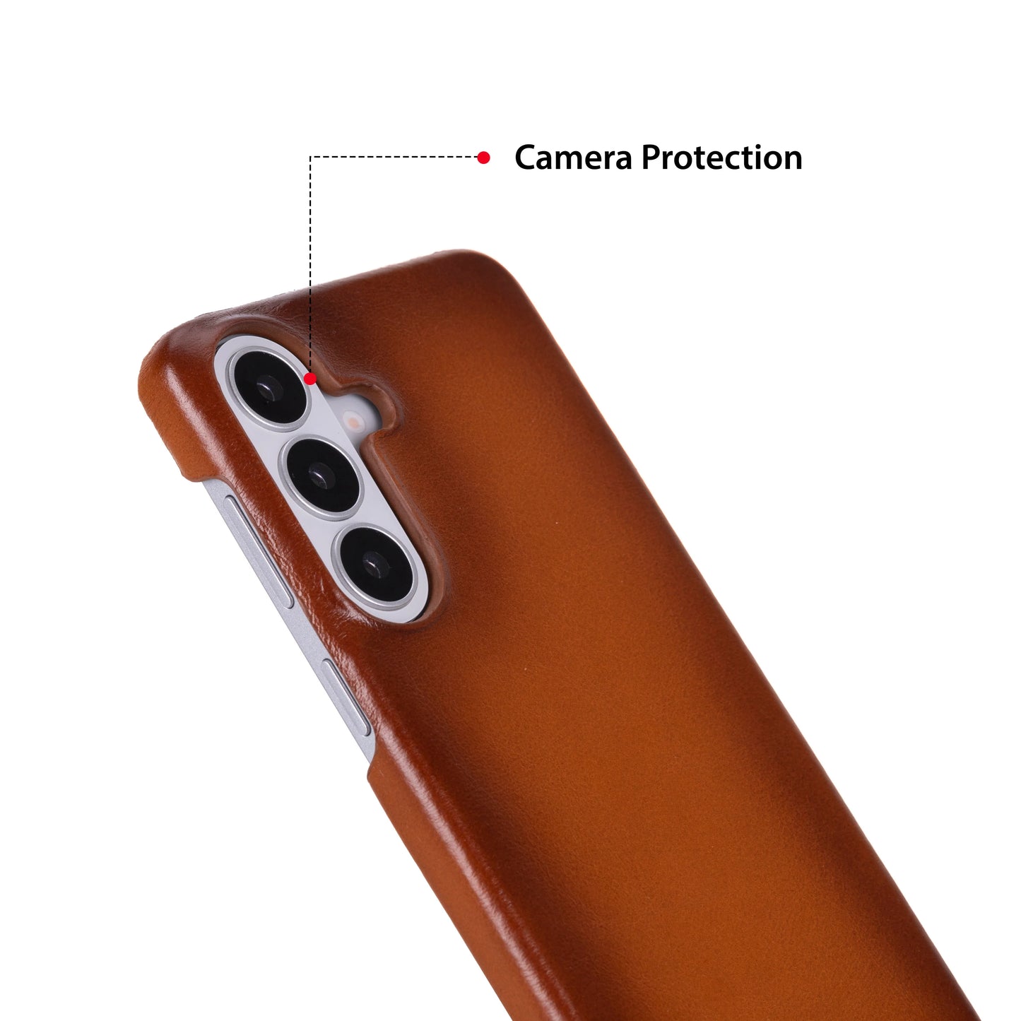 Samsung Galaxy S26 Plus Slim Leather Magnetic Case
