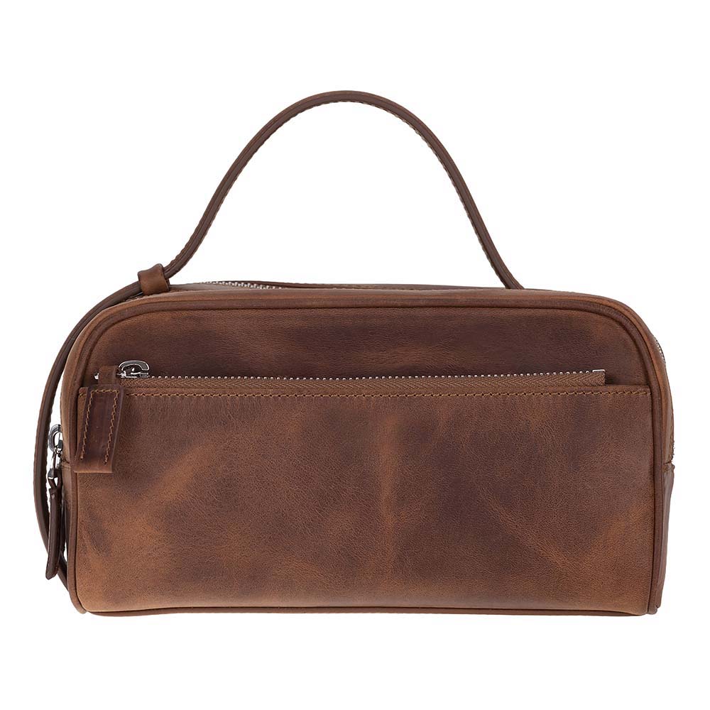 Leather Dopp Kit for Travel and Everyday Use
