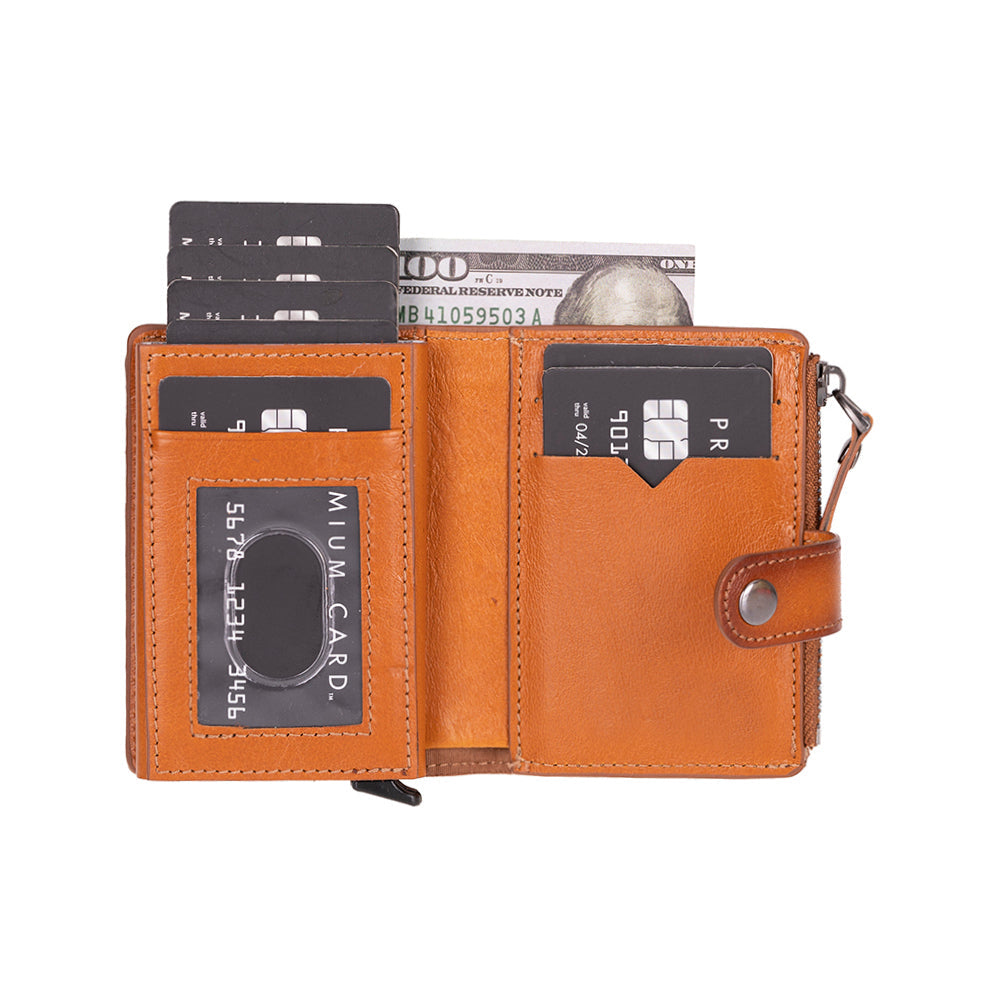Rodos Pop Up Leather Card Holder