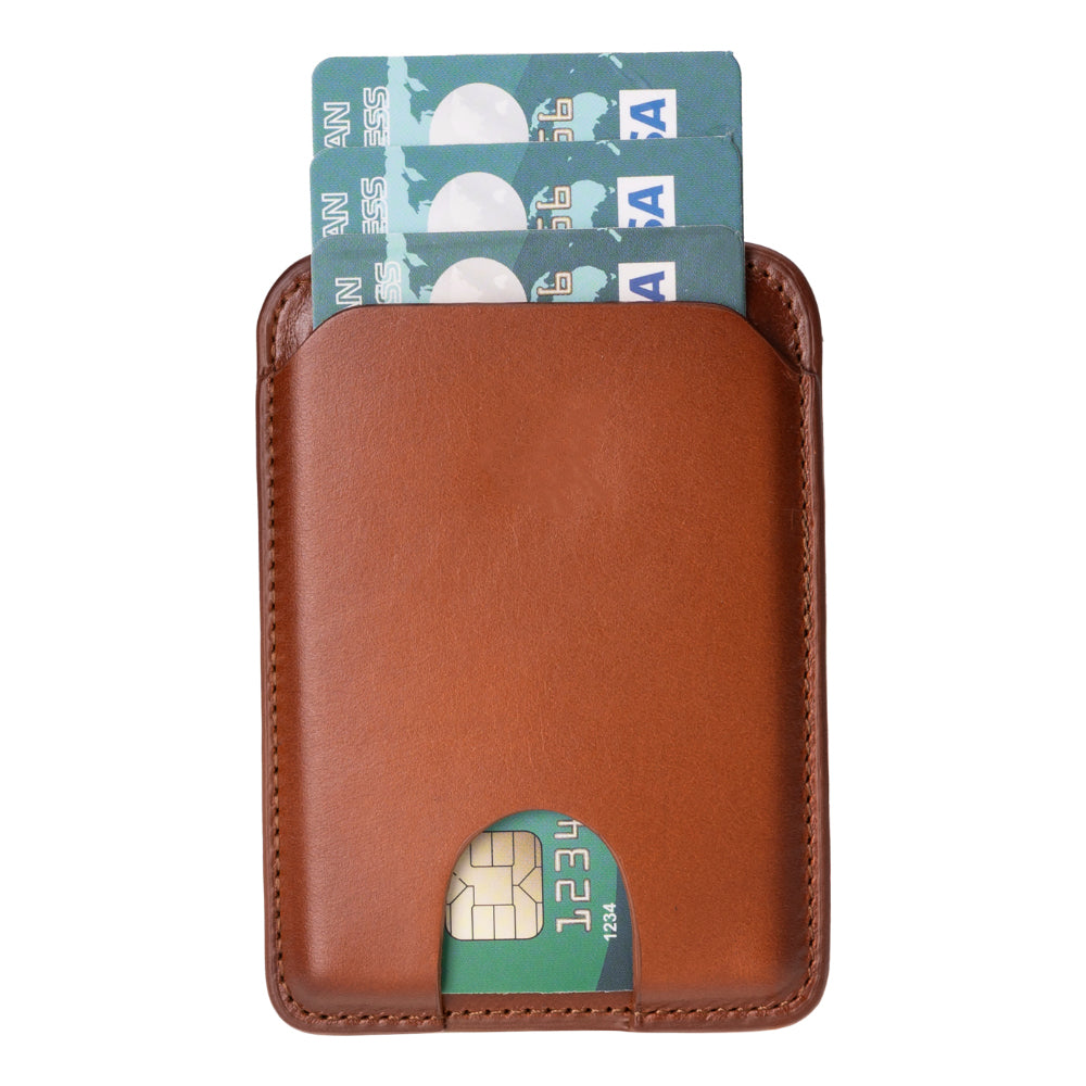 Mag Fit Leather Magnetic Card Holder