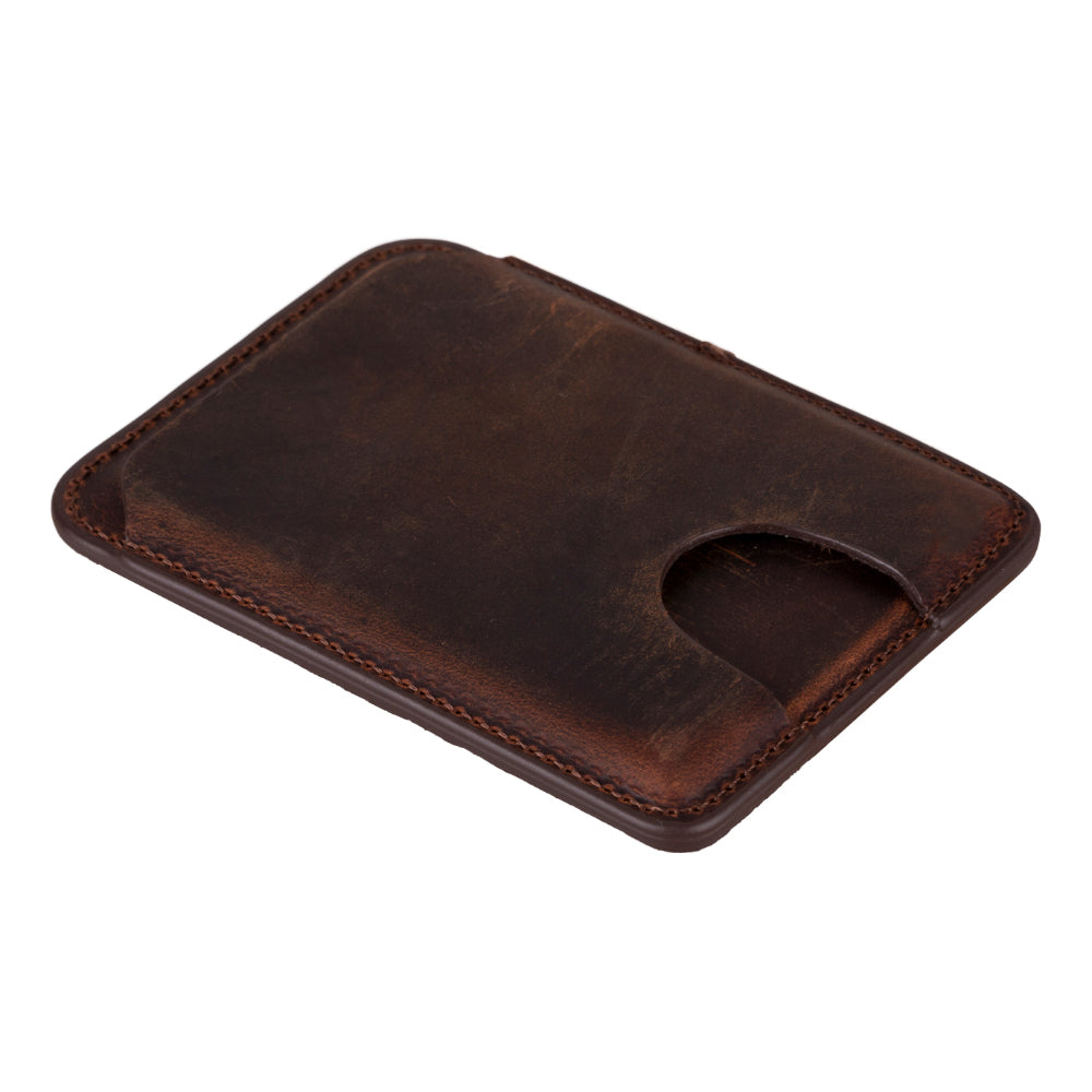 Mag Fit Leather Magnetic Card Holder