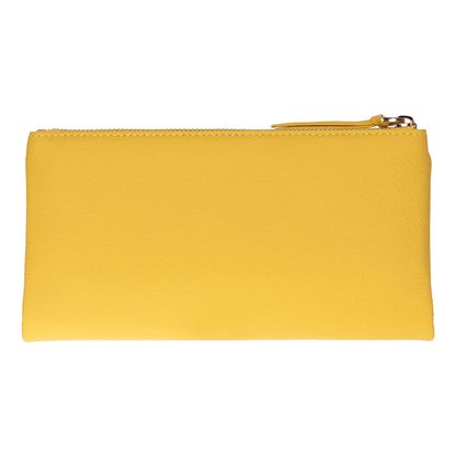 Women’s Leather Wallet Handbag with Zip Closure