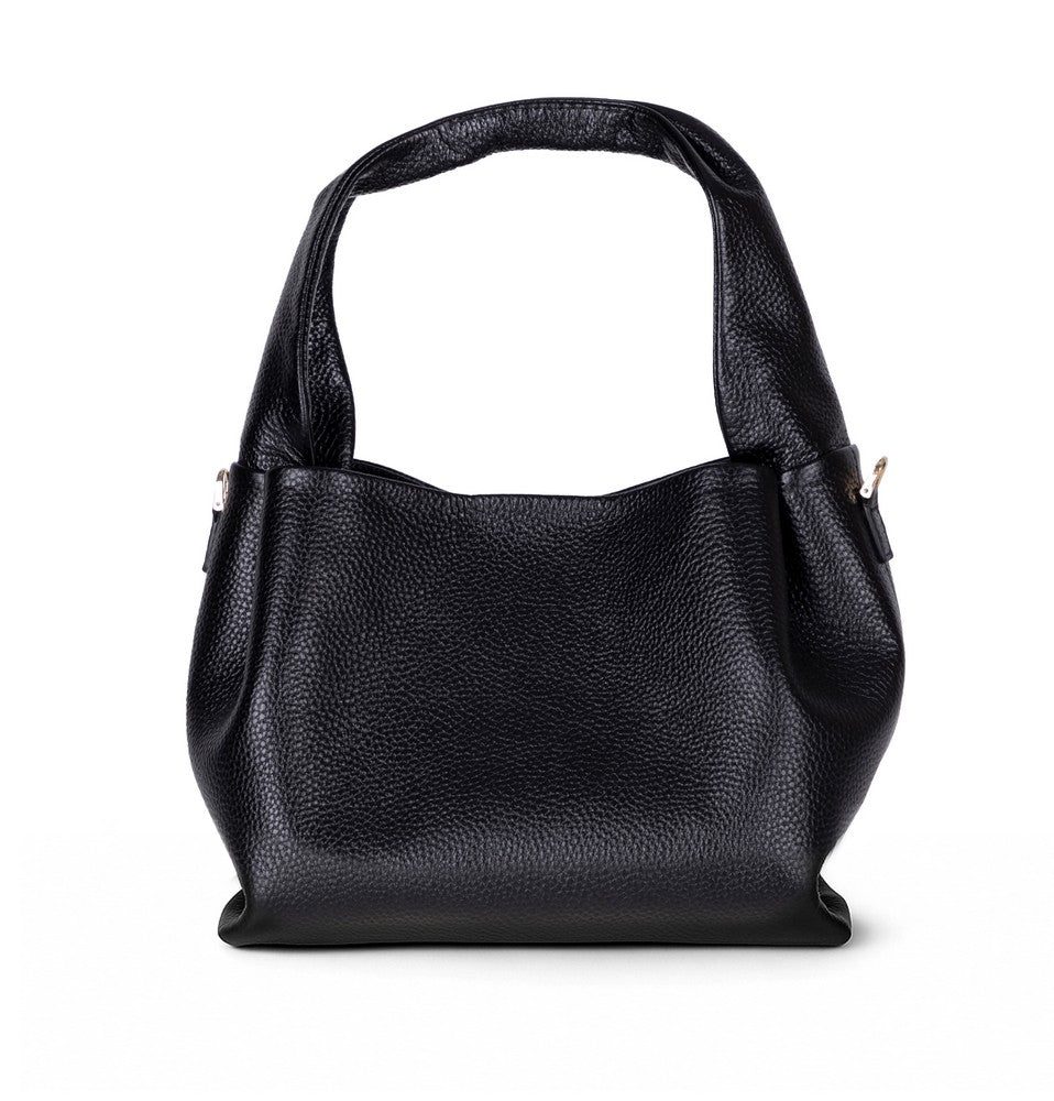 Pebbled Leather Shopper Women's Tote Bag